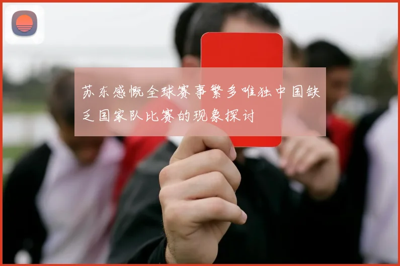 苏东感慨全球赛事繁多唯独中国缺乏国家队比赛的现象探讨